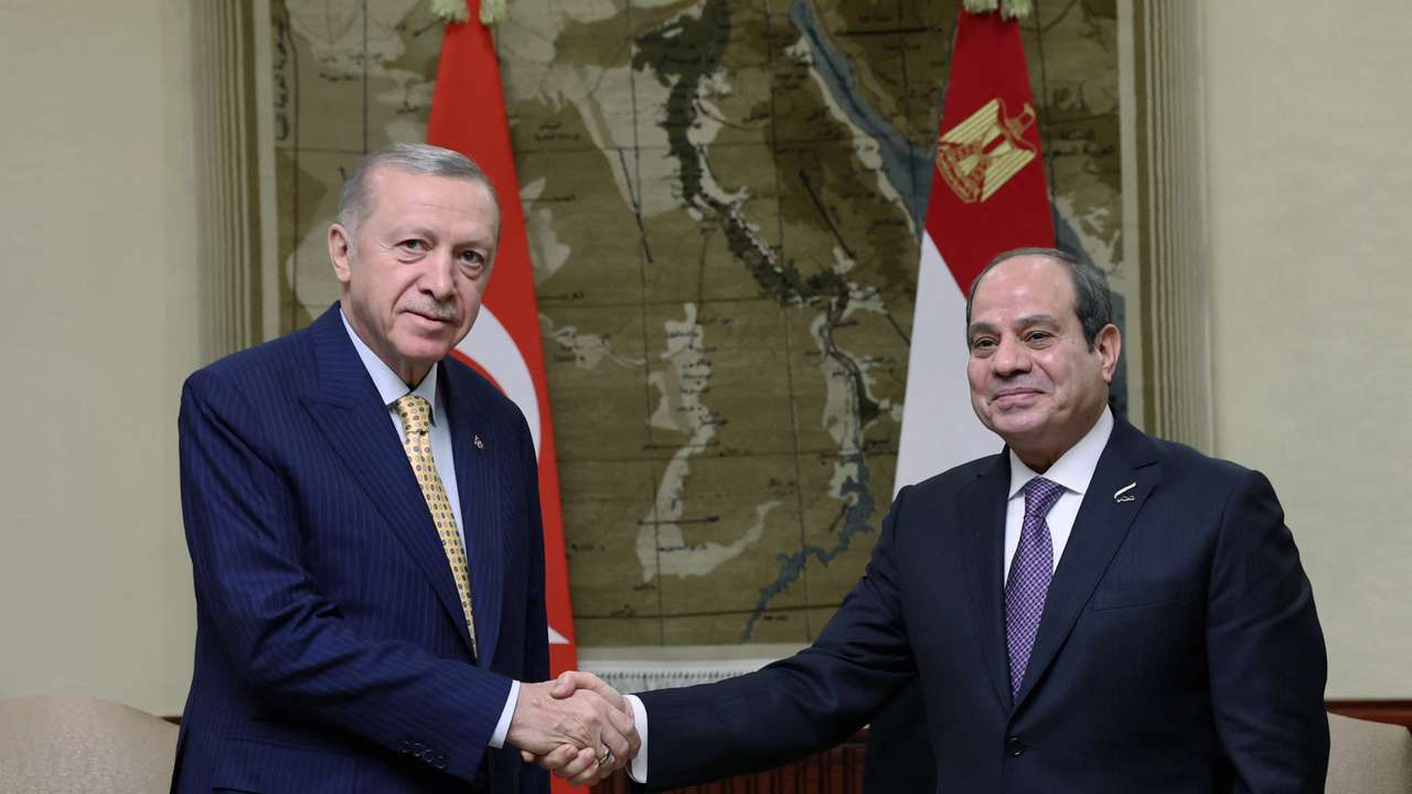 Turkey’s President Erdogan visits Egypt