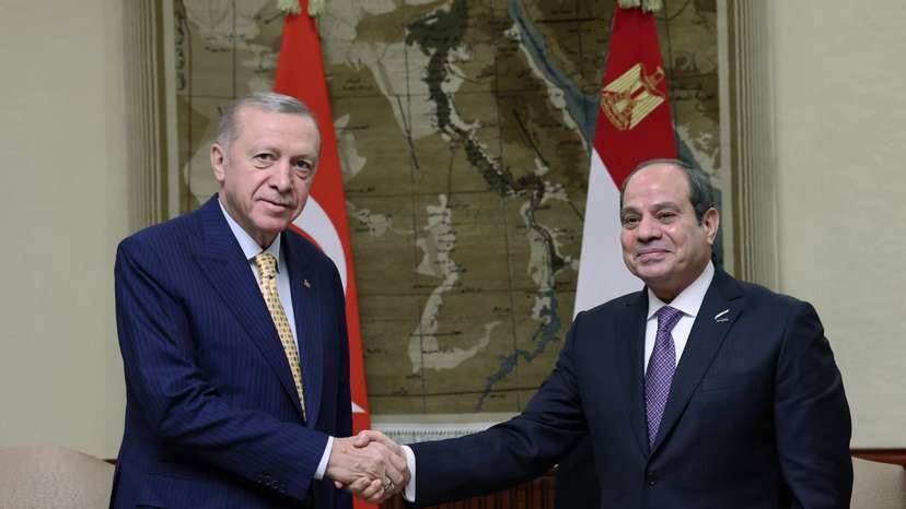 Turkey’s President Erdogan visits Egypt