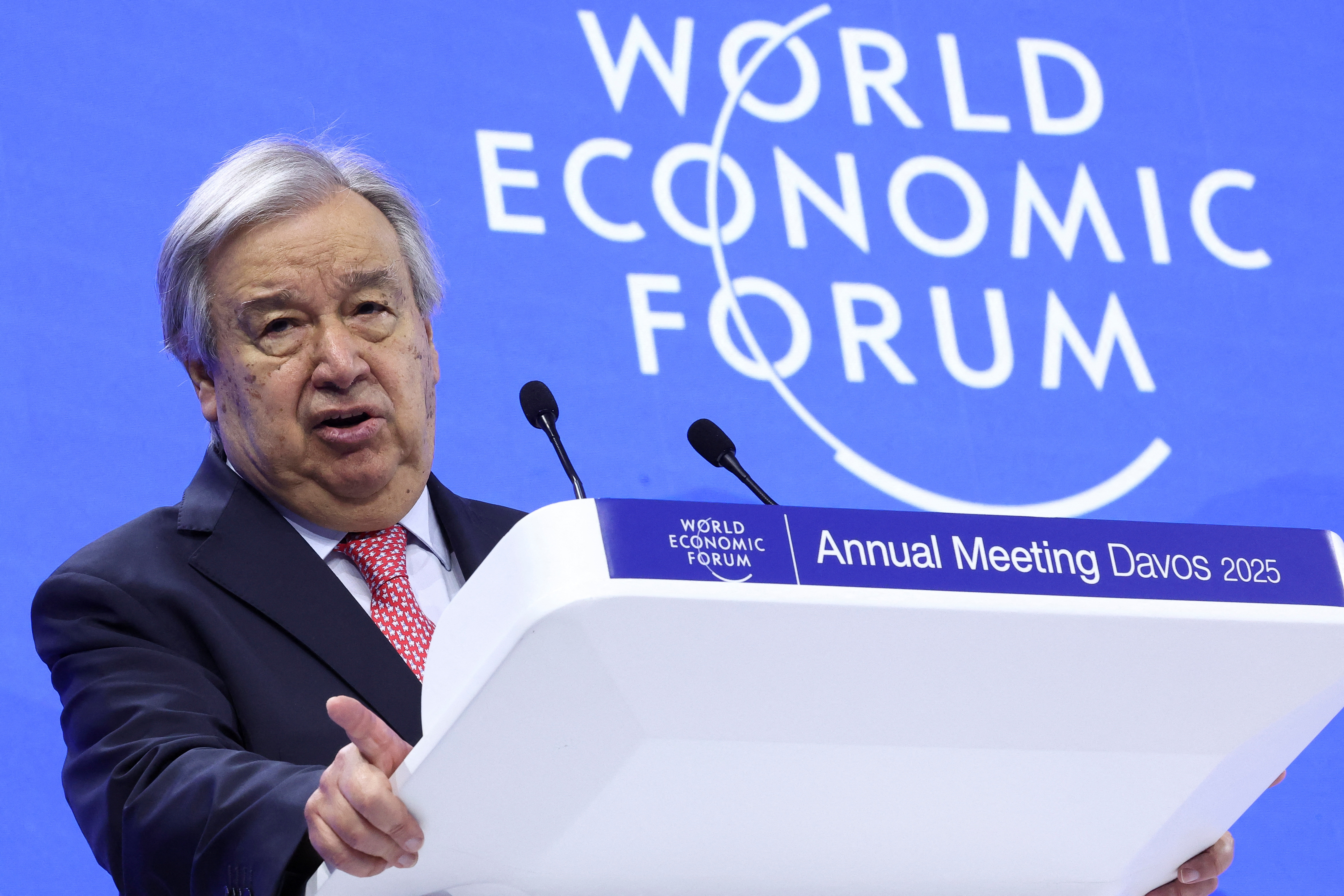 55th annual World Economic Forum (WEF) meeting in Davos