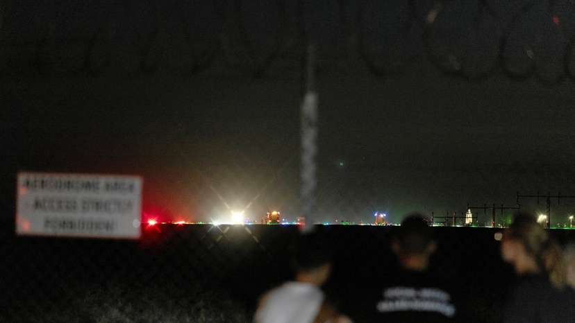A Polish Air Force F-16 fighter jet crashed during a rehearsal for an airshow in Radom