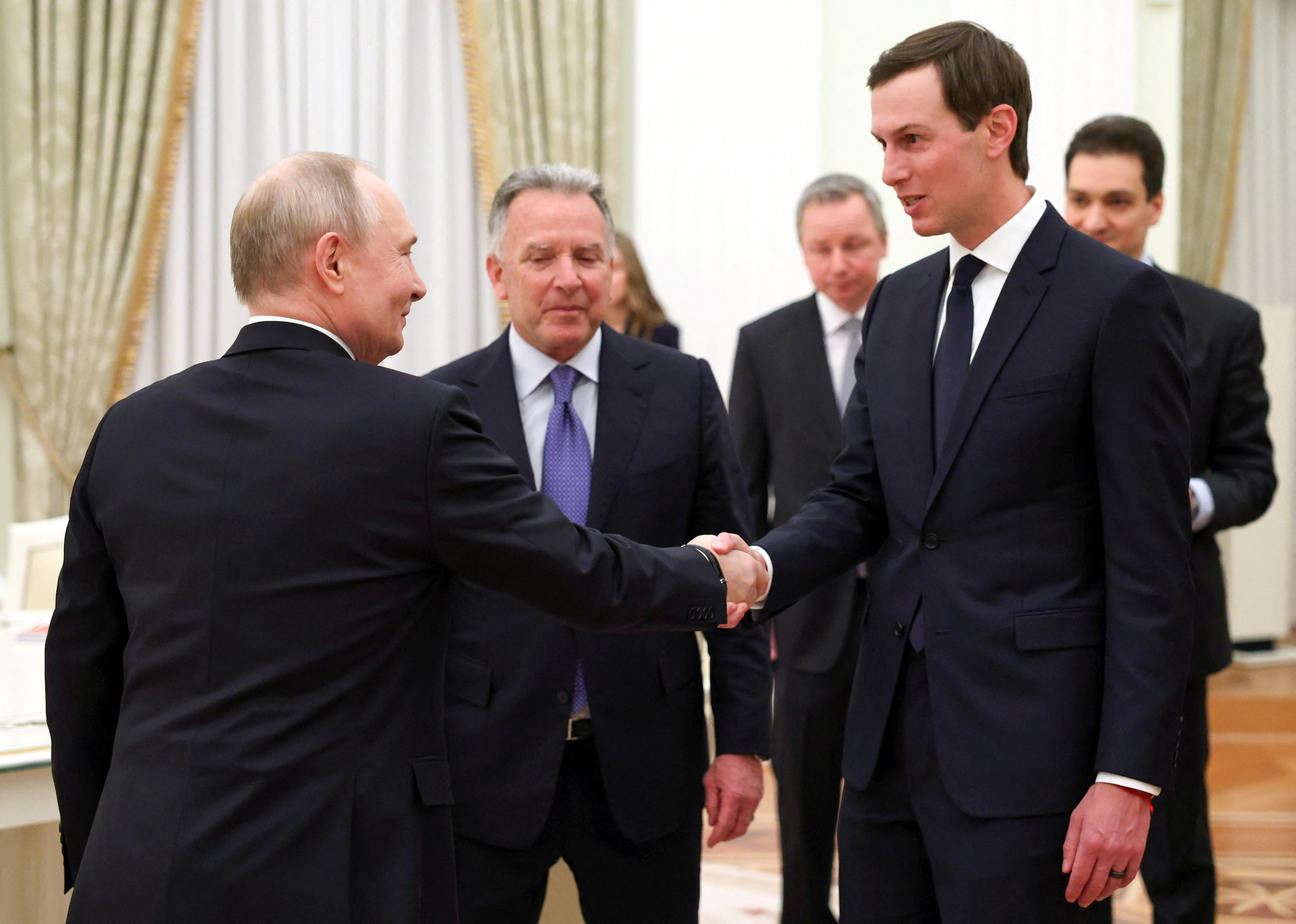 Russian President Putin meets U.S. President Trump's special envoy Witkoff and son-in-law Kushner in Moscow
