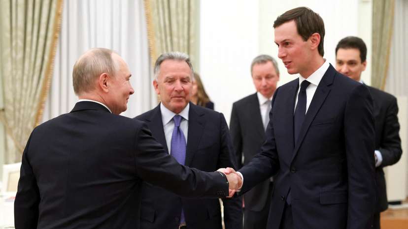 Russian President Putin meets U.S. President Trump's special envoy Witkoff and son-in-law Kushner in Moscow