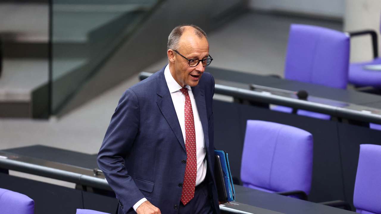 German lower house of parliament Bundestag budget session, in Berlin