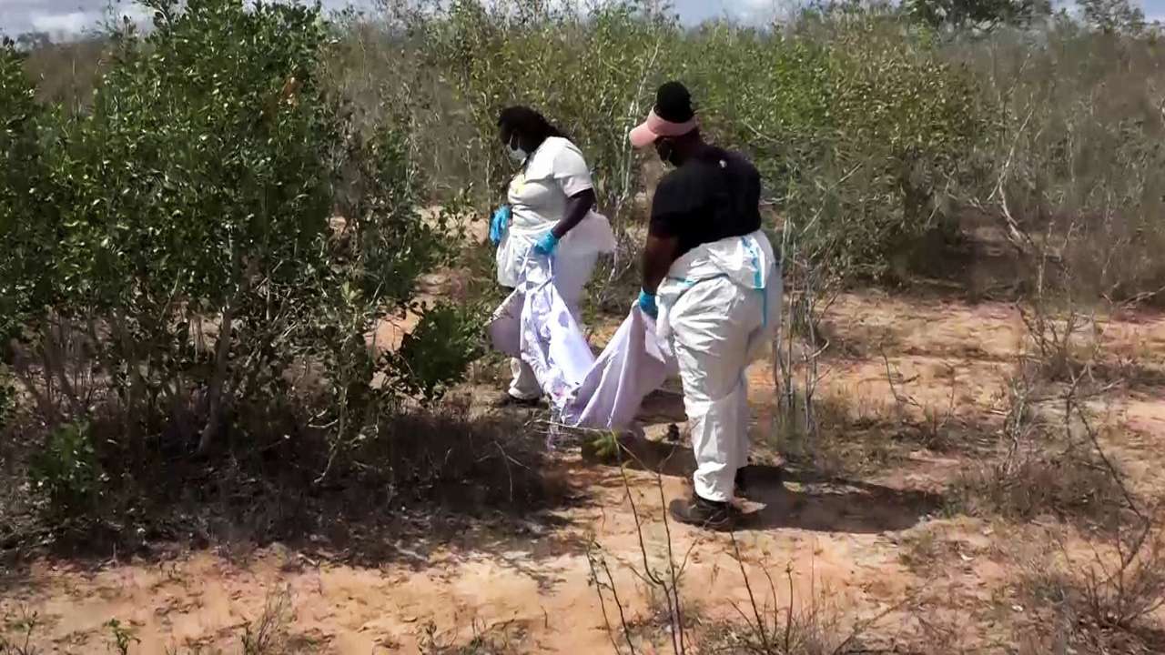 Five bodies recovered in Kenya at suspected site of cult deaths