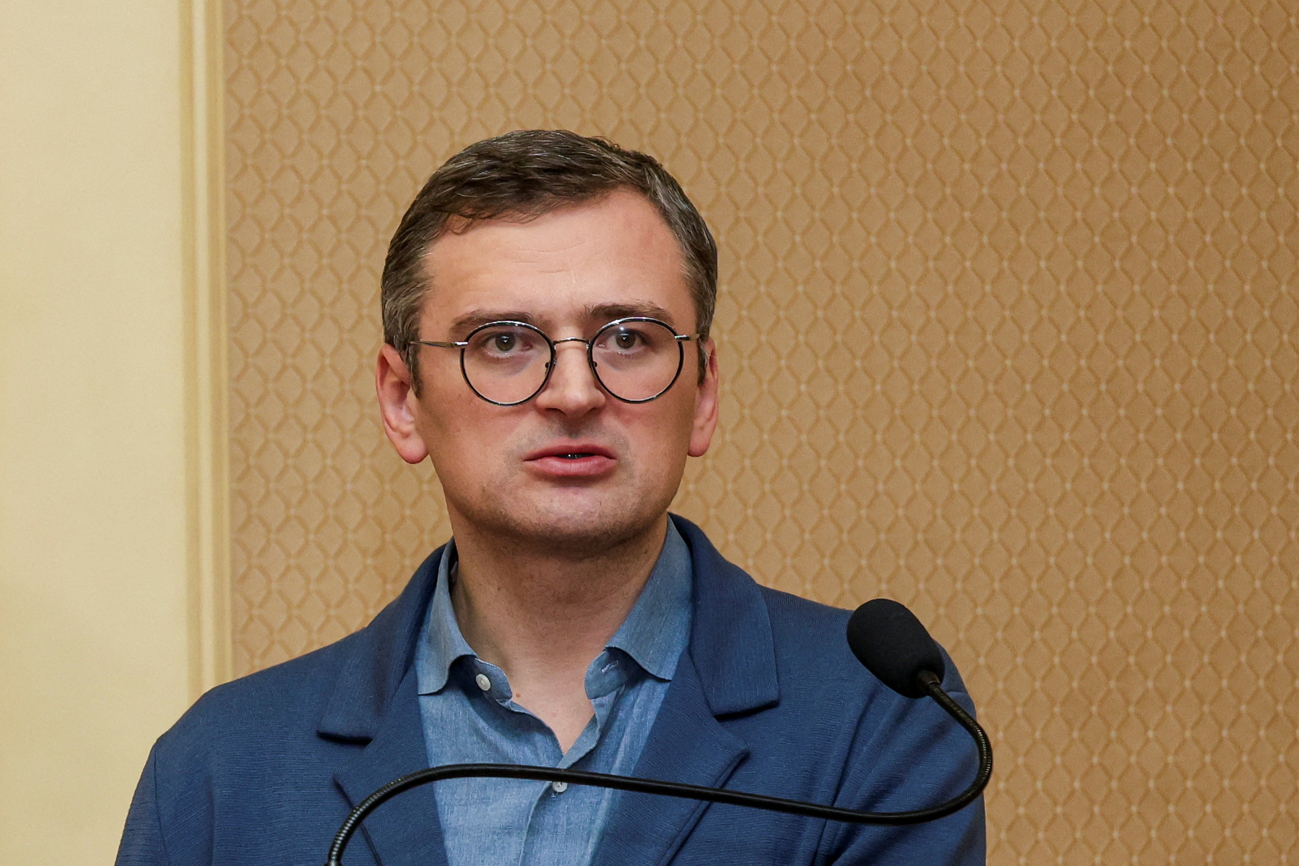 FILE PHOTO: Ukrainian Foreign Minister Dmytro Kuleba
