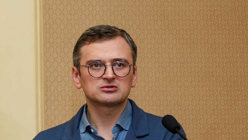 FILE PHOTO: Ukrainian Foreign Minister Dmytro Kuleba