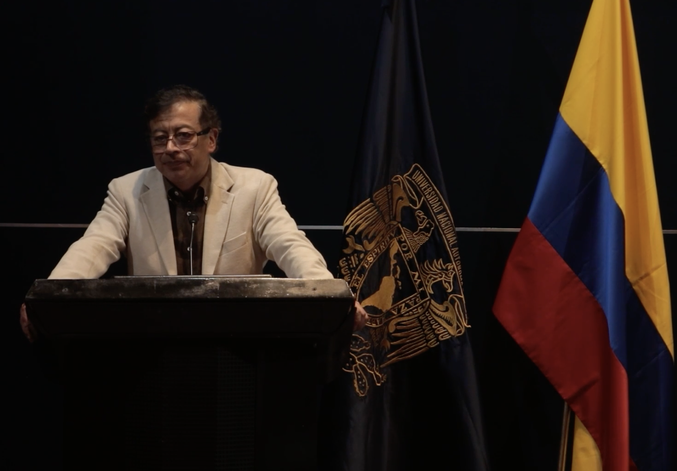 Colombia's Petro speaks