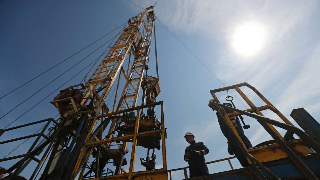 Airankol oil field in western Kazakhstan