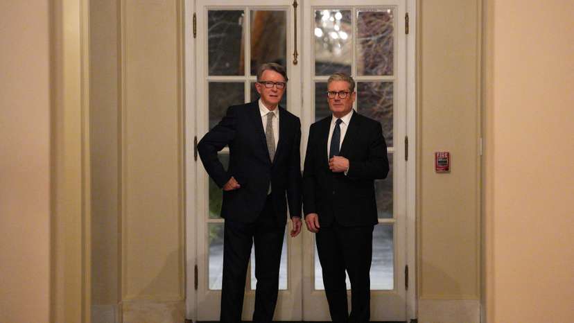 UK Prime Minister Keir Starmer Travels To Washington