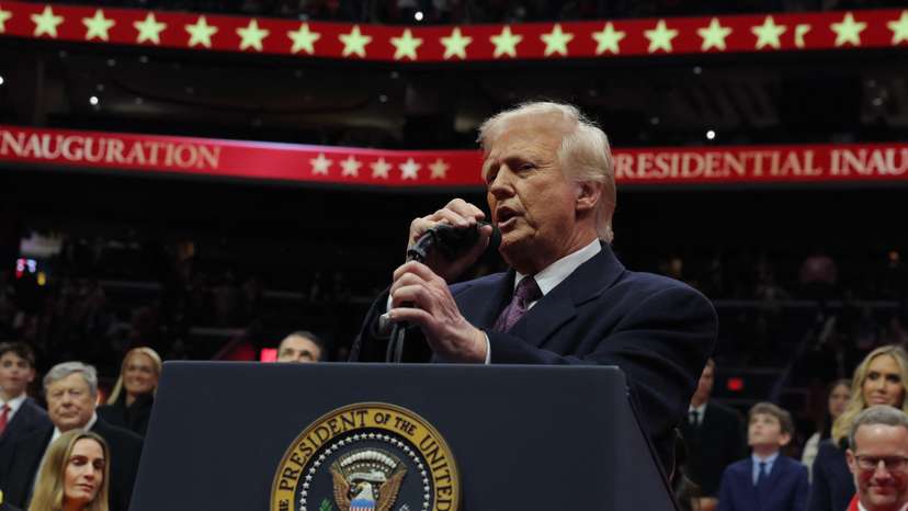 Inauguration ceremony for Trump's second presidential term