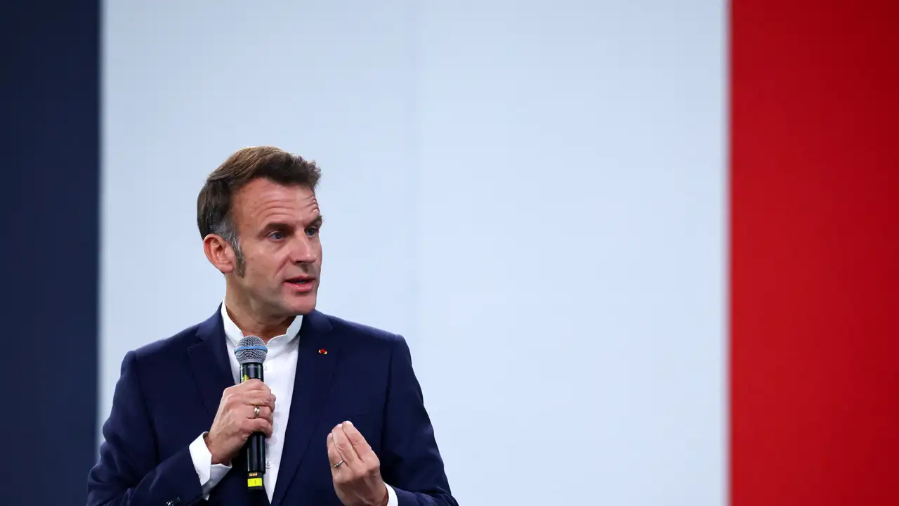 French President Macron visits China