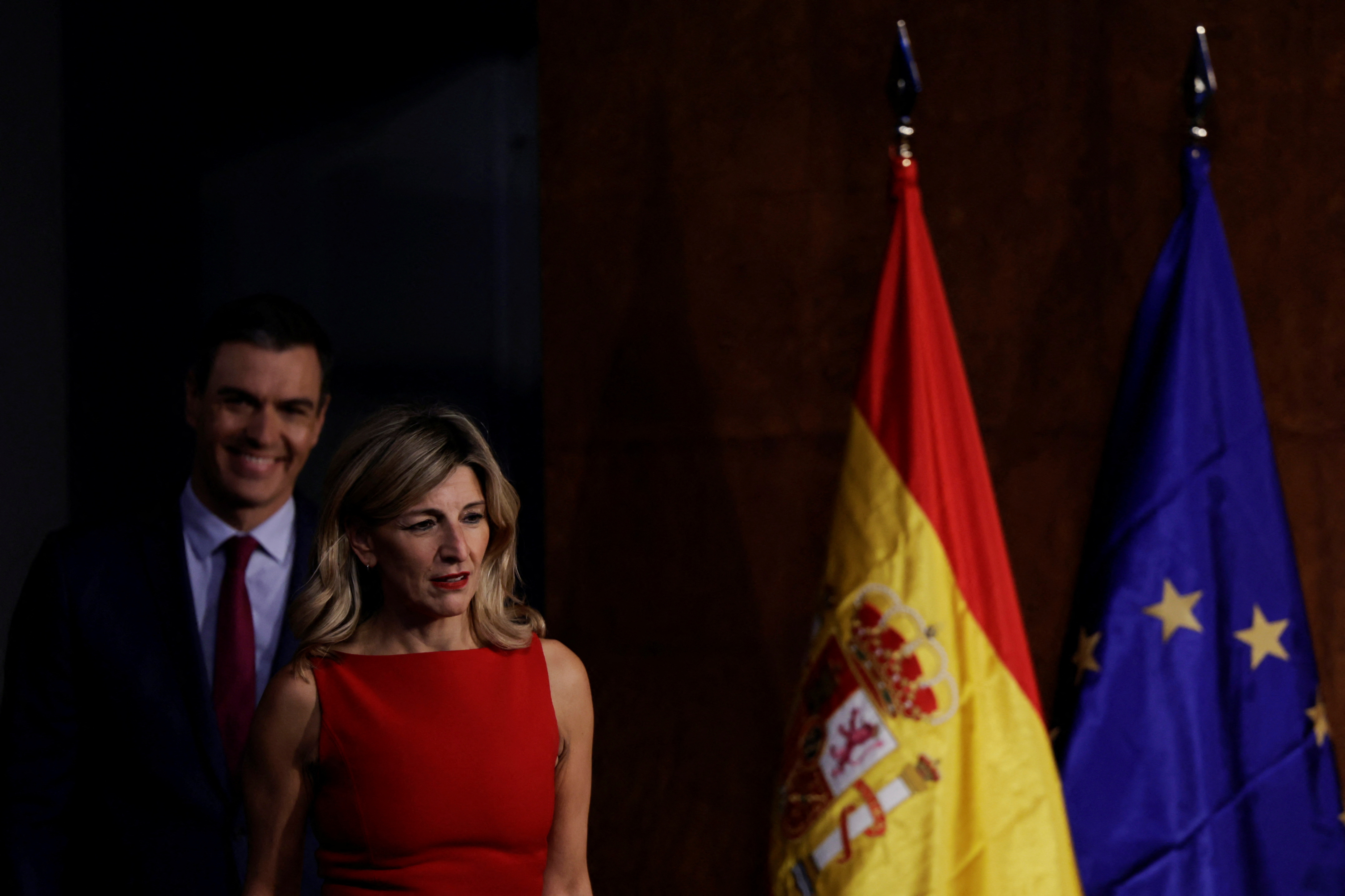 Spain's acting PM Sanchez and left-wing Sumar leader Diaz strike government coalition deal