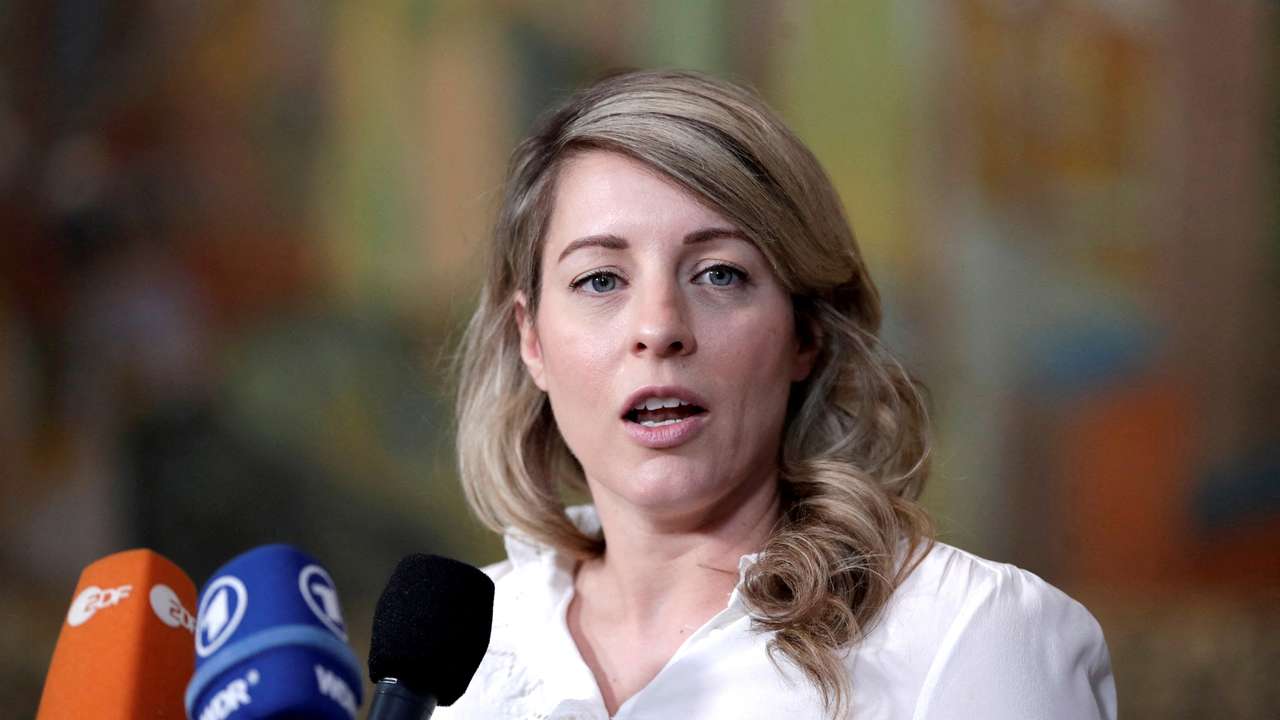 FILE PHOTO: Canada's Foreign Minister Melanie Joly in Oslo