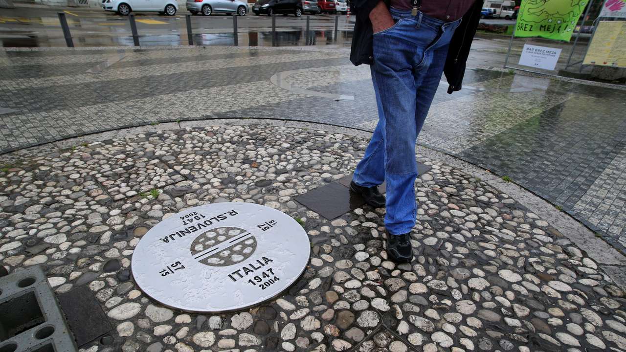 Border opening between Slovenia and Italy in Nova Gorica