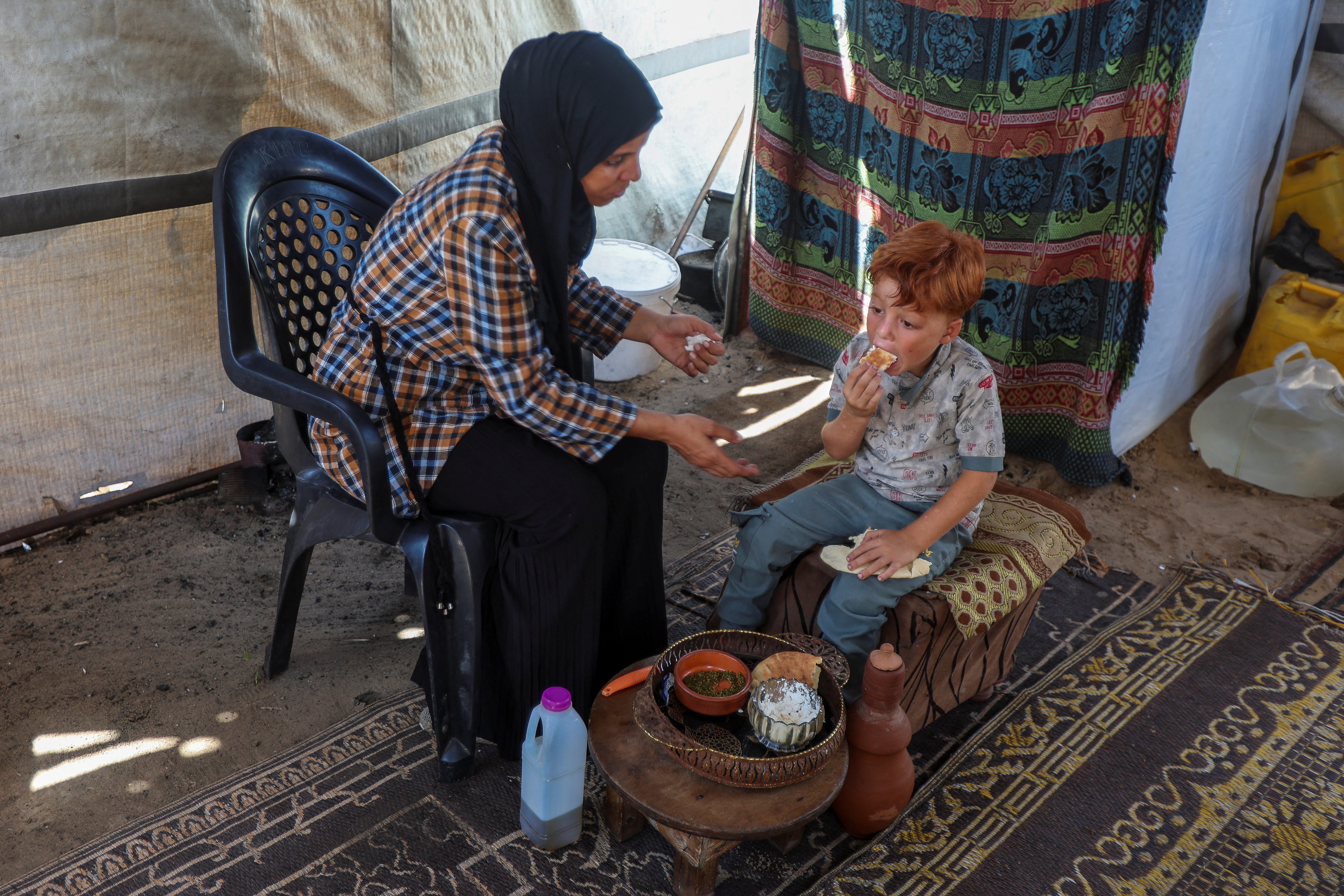 Palestinians' grief continues to grow as more loved ones are killed during the two years of war