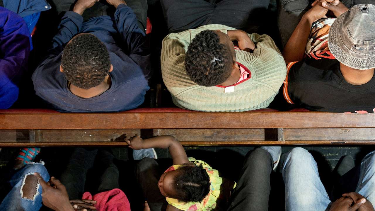 FILE PHOTO: Memorial service in honour of Marshalltown fire victims, in Johannesburg
