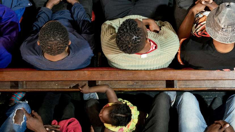 FILE PHOTO: Memorial service in honour of Marshalltown fire victims, in Johannesburg