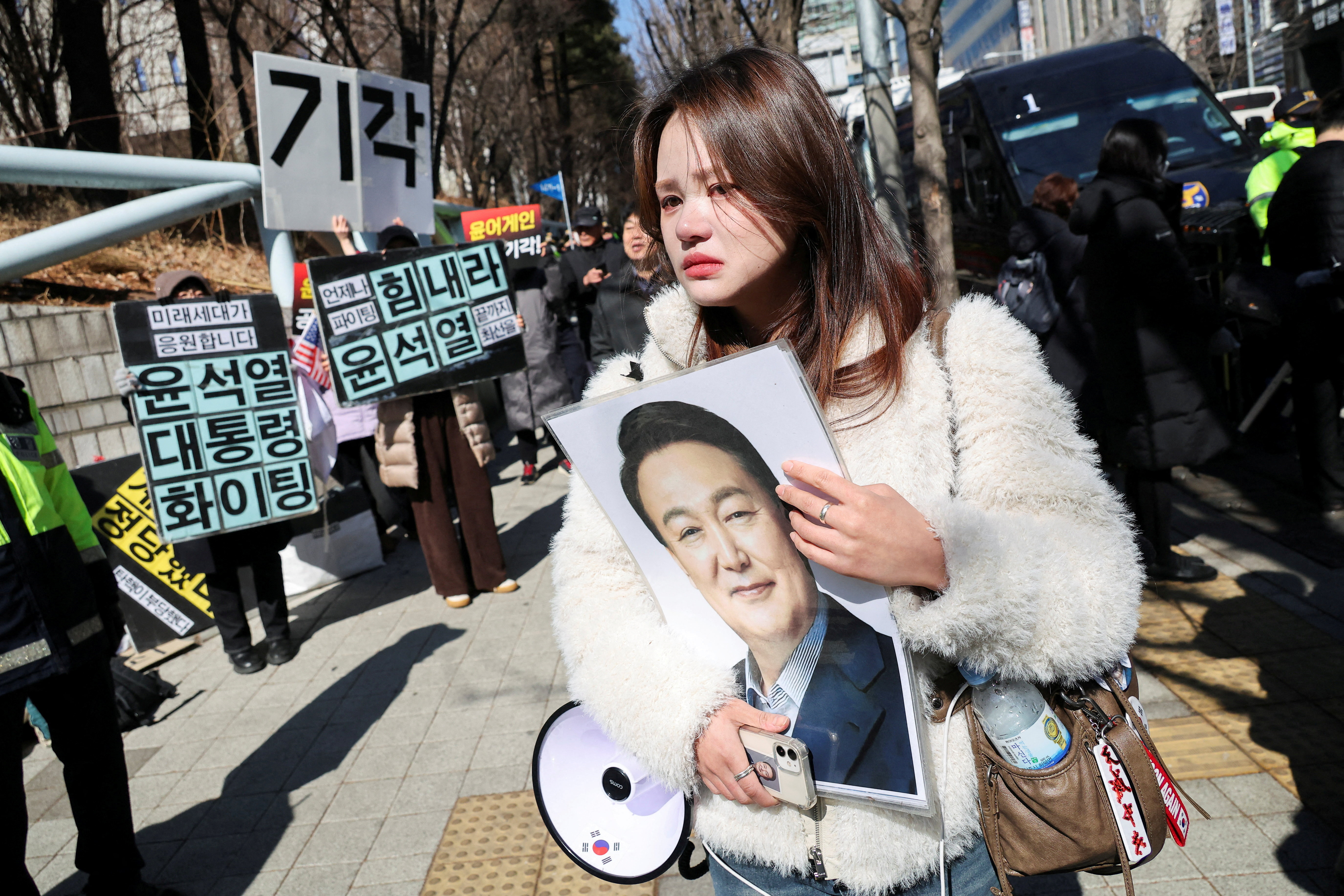 Former South Korean President Yeol's sentencing trial in his insurrection case, in Seoul