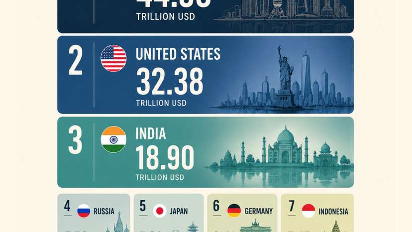 China remains world's largest economy by purchasing power
