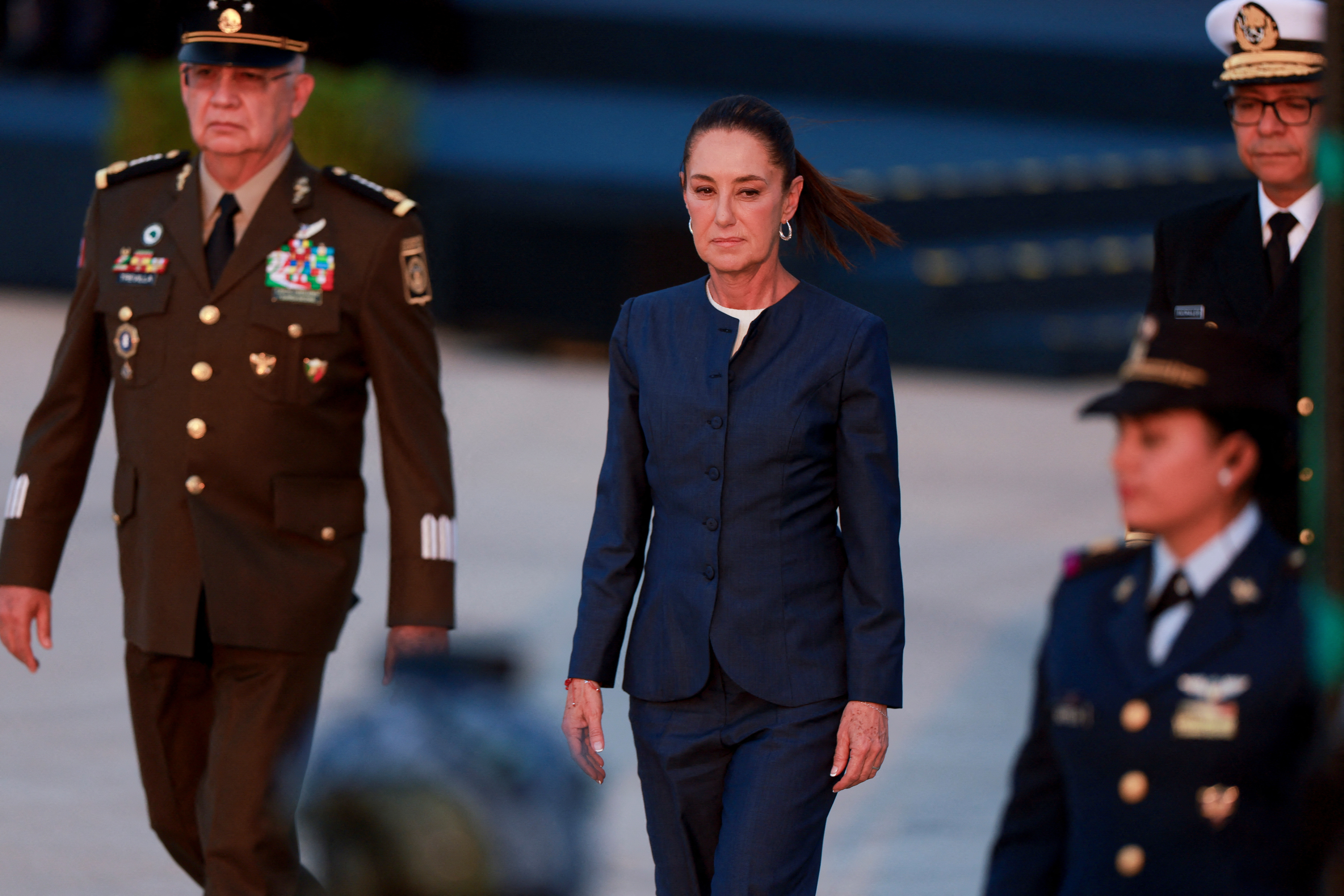 Inauguration of theMexico Aerospace Fair (FAMEX) 2025