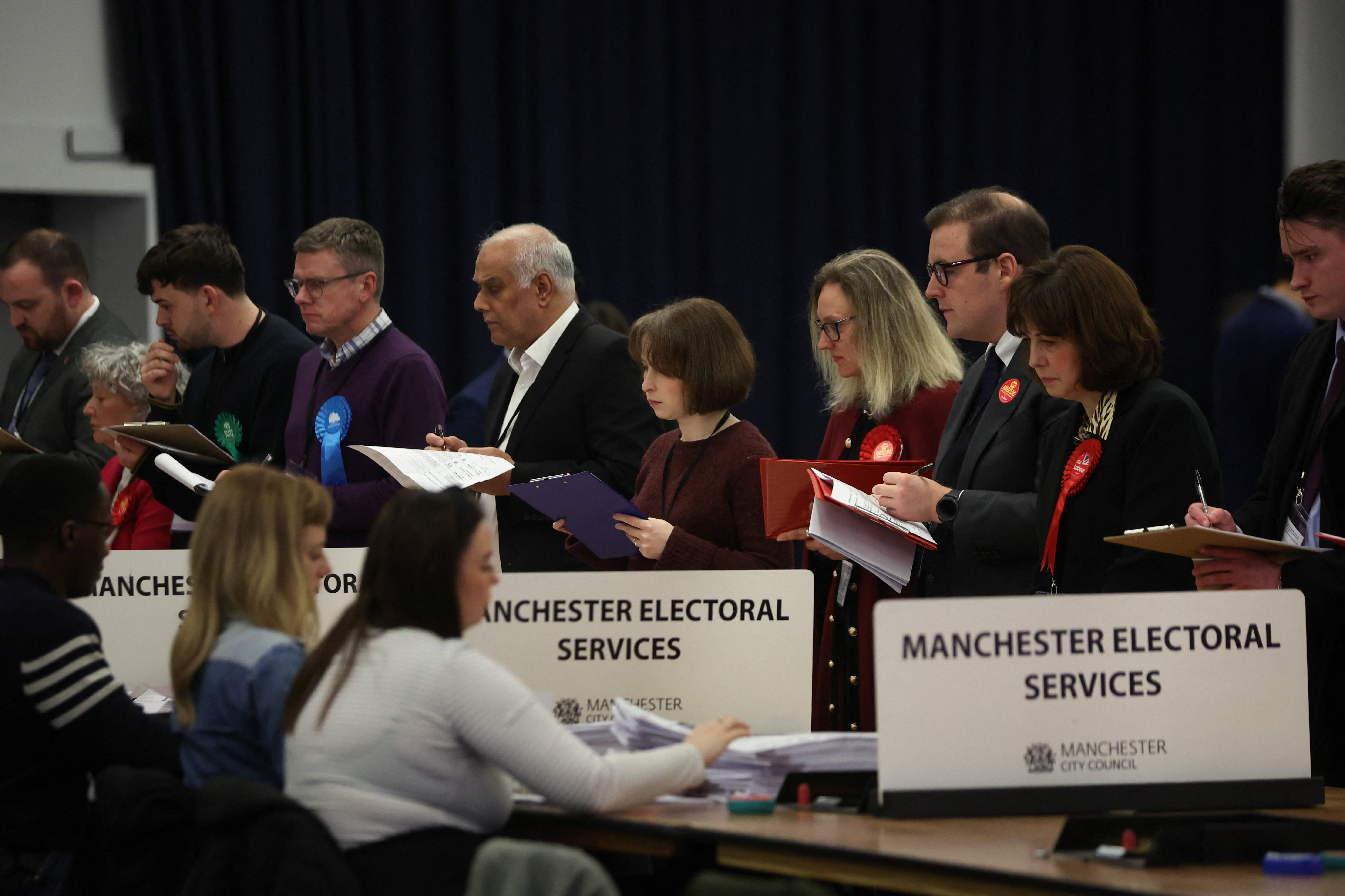 UK by-election in Gorton and Denton takes place