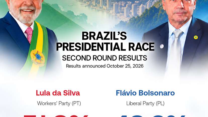 Brazil election 2026 results: