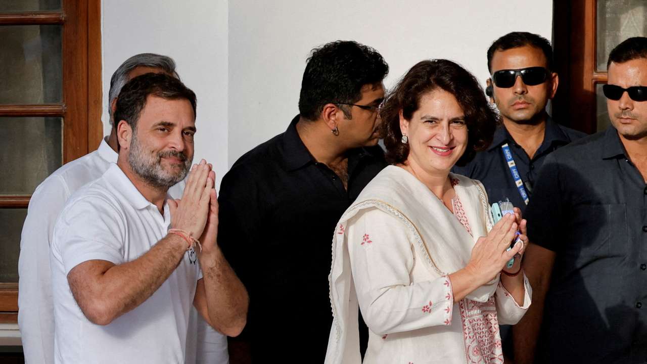 FILE PHOTO: Indian National Developmental Inclusive Alliance (INDIA) bloc's meeting in New Delhi