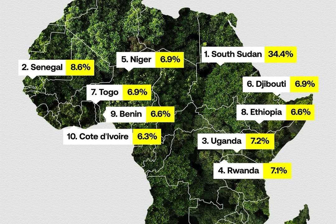 East Africa is expected to lead with GDP growth reaching 6.1% by 2026, and half of its economies are forecast to expand by 5% or more. West Africa’s growth is set to rise from 4.1% in 2024 to 4.6% in 2025, bolster