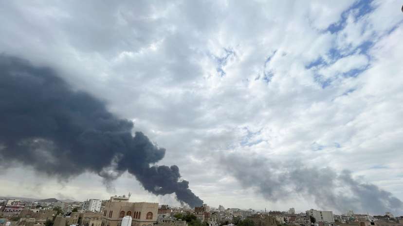 Israeli airstrikes on Houthi infrastructure, in Sanaa