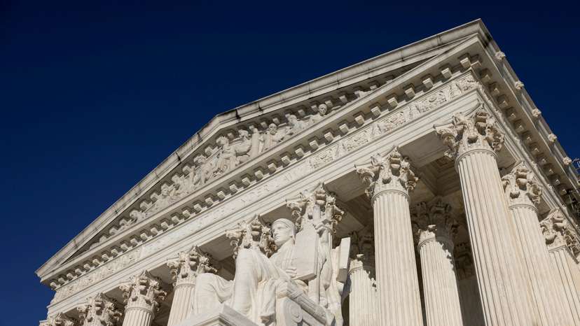 FILE PHOTO: The Supreme Court is pictured, in Washington, D.C.