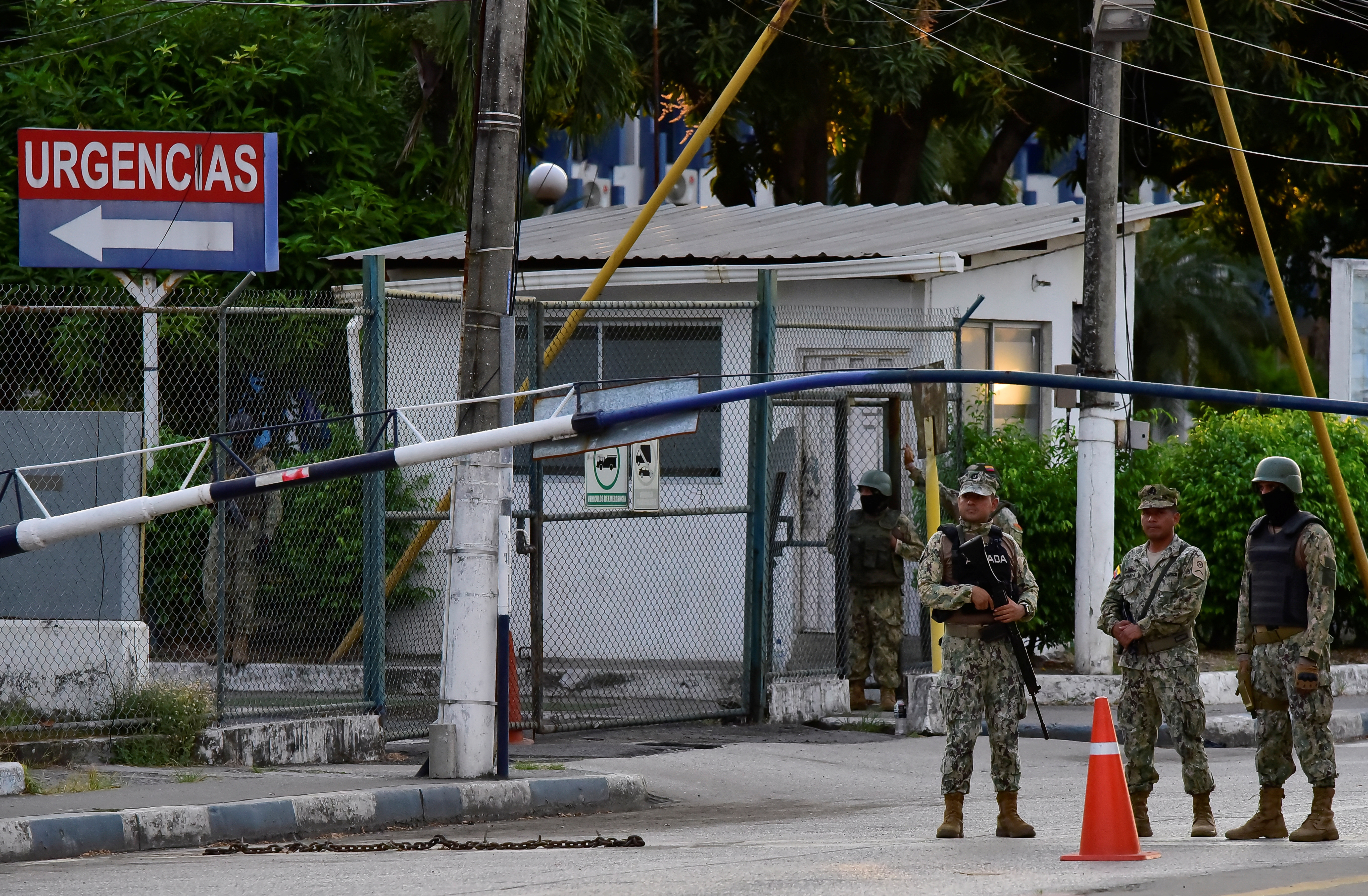 Ecuador detained former Vice President Jorge Glas taken to a Naval Hospital, in Guayaquil