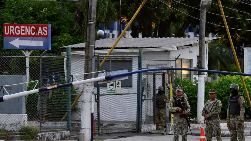 Ecuador detained former Vice President Jorge Glas taken to a Naval Hospital, in Guayaquil