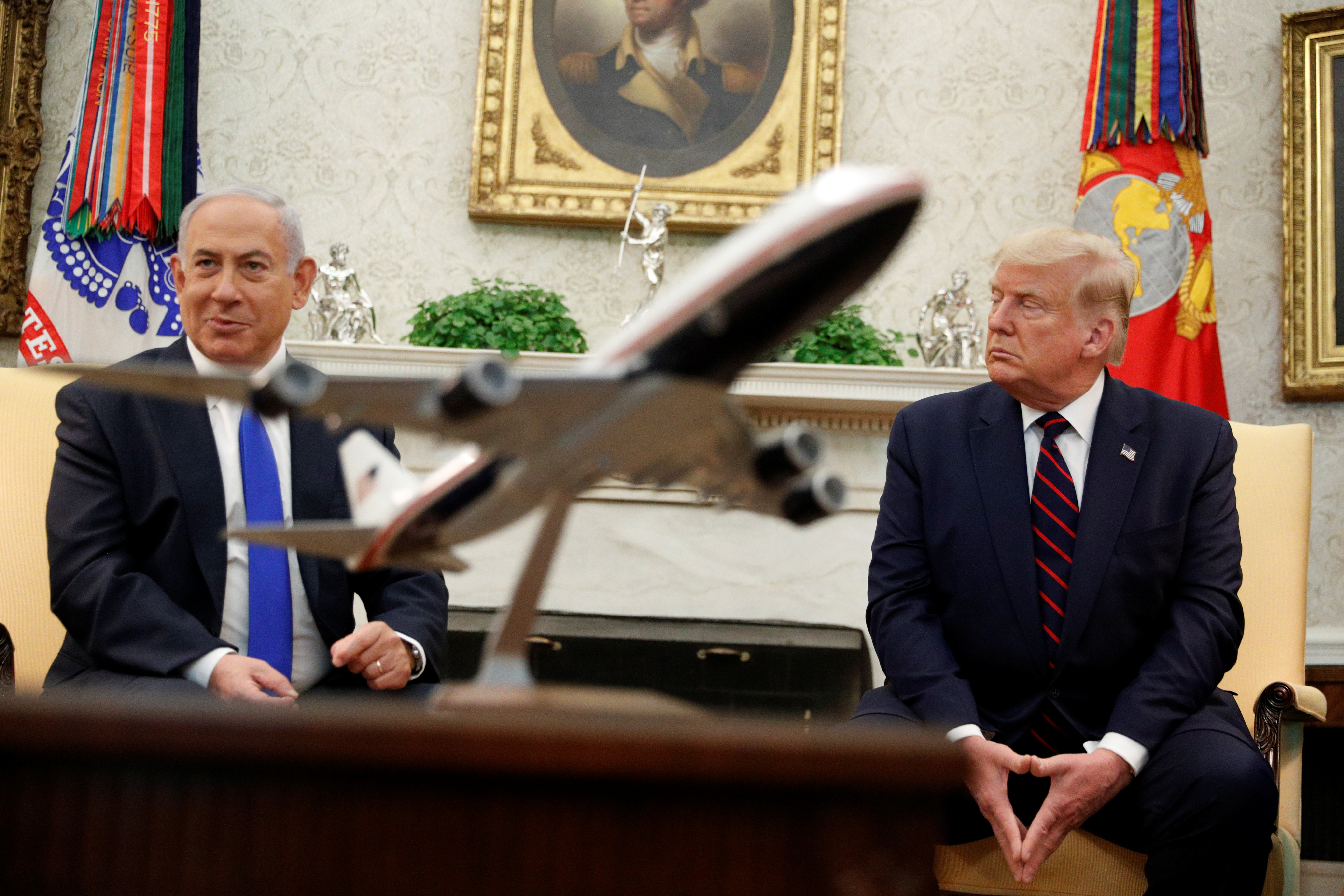 U.S. President Trump hosts leaders for Abraham Accords signing ceremony at the White House in Washington
