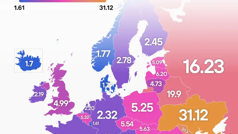 Europeans need only 1.6 hours of work to buy GTA VI