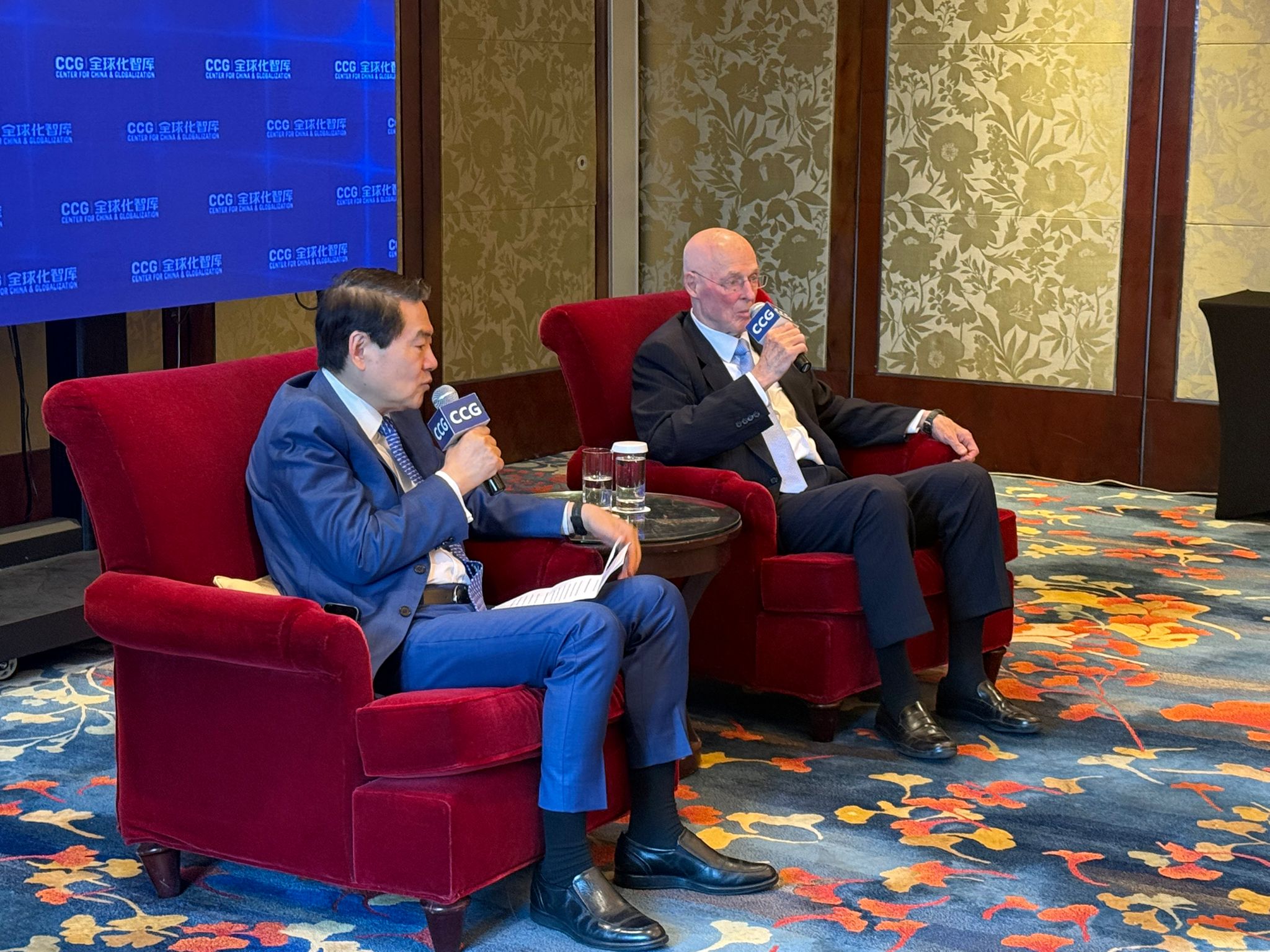 Henry Paulson at the CCG