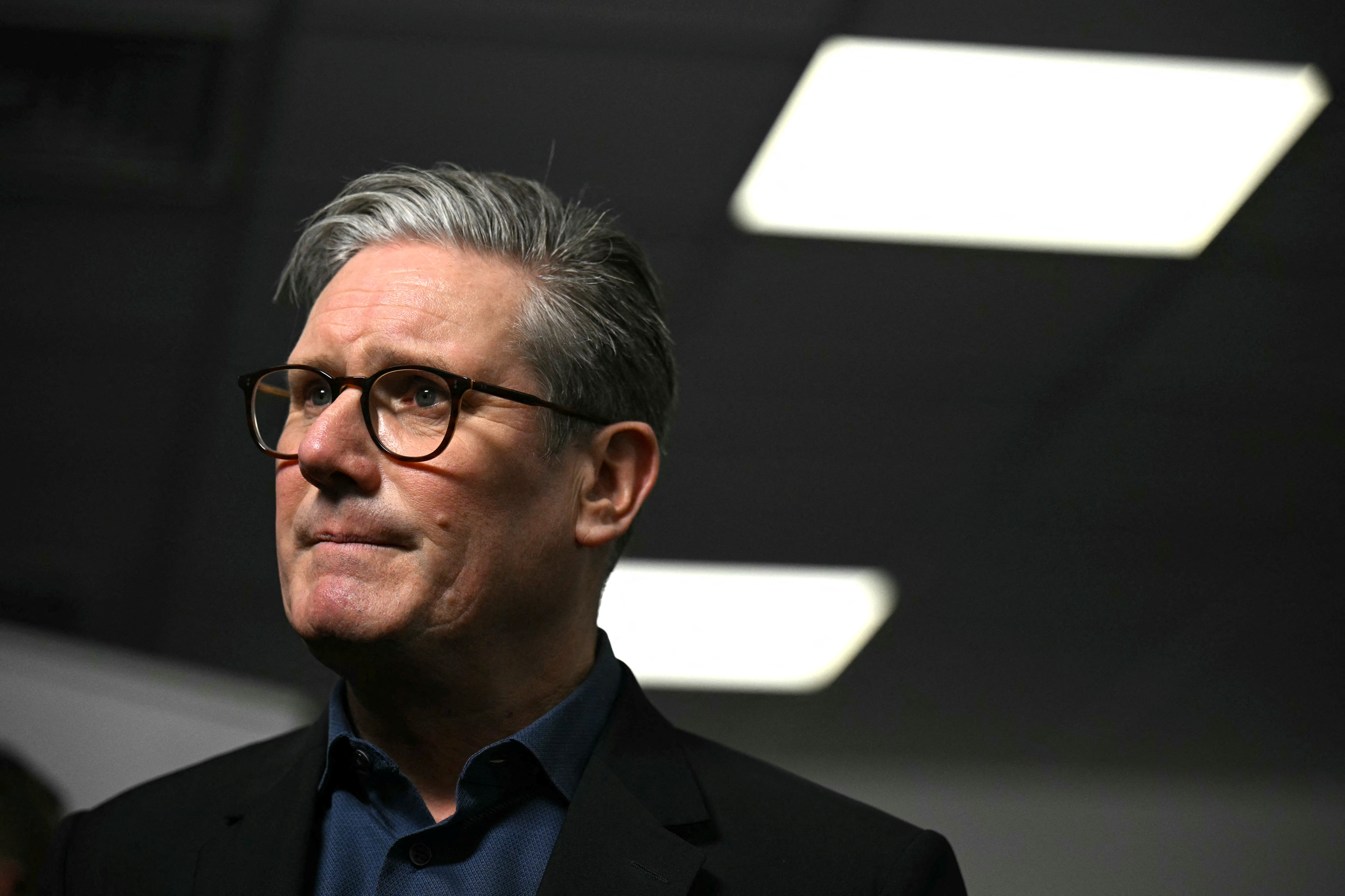 British Prime Minister Keir Starmer visits Lancashire