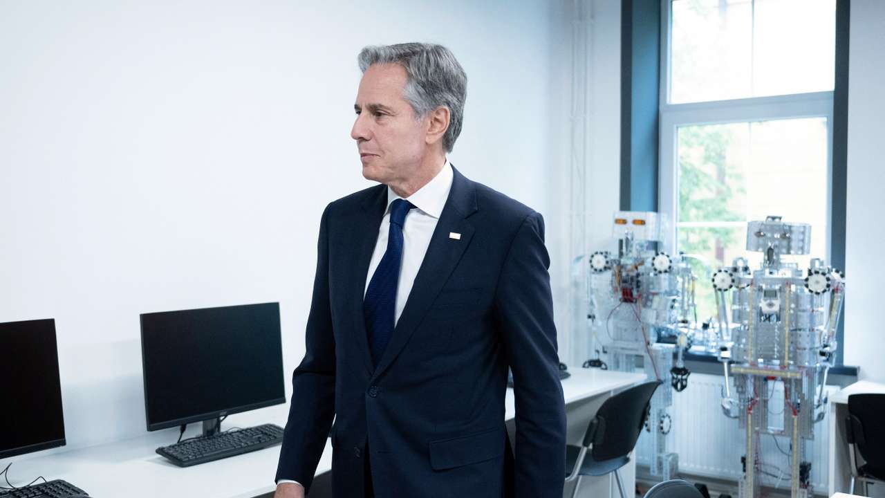 U.S. Secretary of State Blinken visits Kyiv