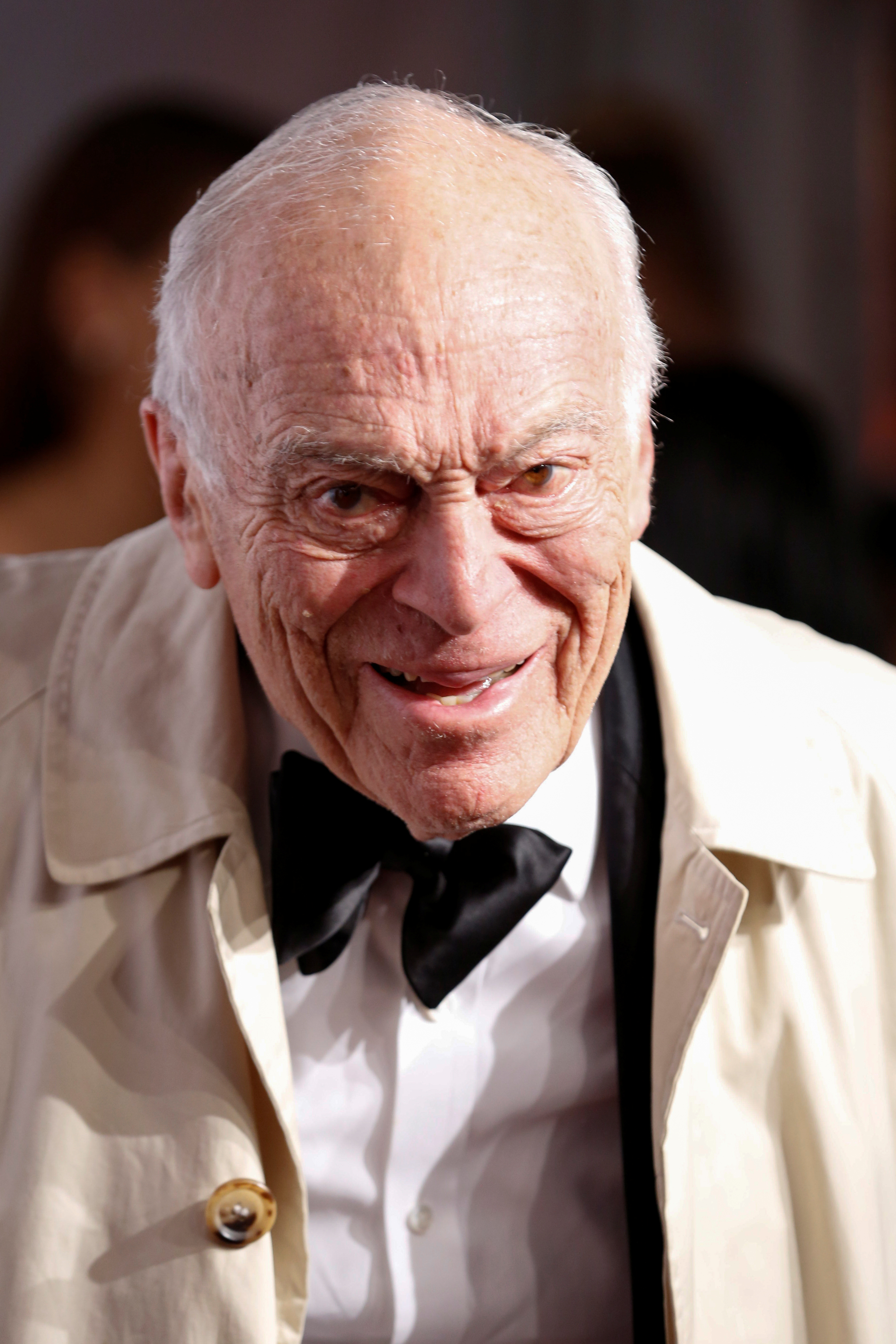 Leonard Lauder arrives for the Elton John AIDS Foundation's Gala in New York