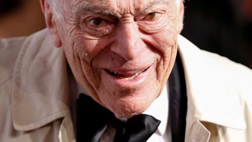 Leonard Lauder arrives for the Elton John AIDS Foundation's Gala in New York
