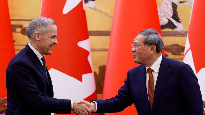 Canada's Prime Minister Mark Carney visits China