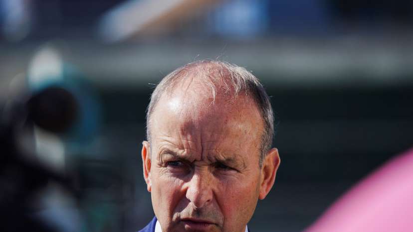 Irish Tanaiste, Minister for Foreign Affairs and Defence Micheal Martin at the 78th United Nations General Assembly