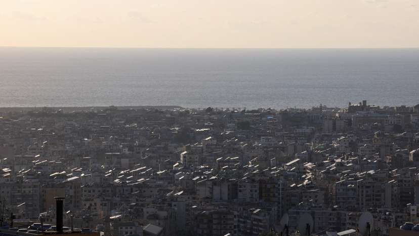 A view of Beirut's southern suburbs