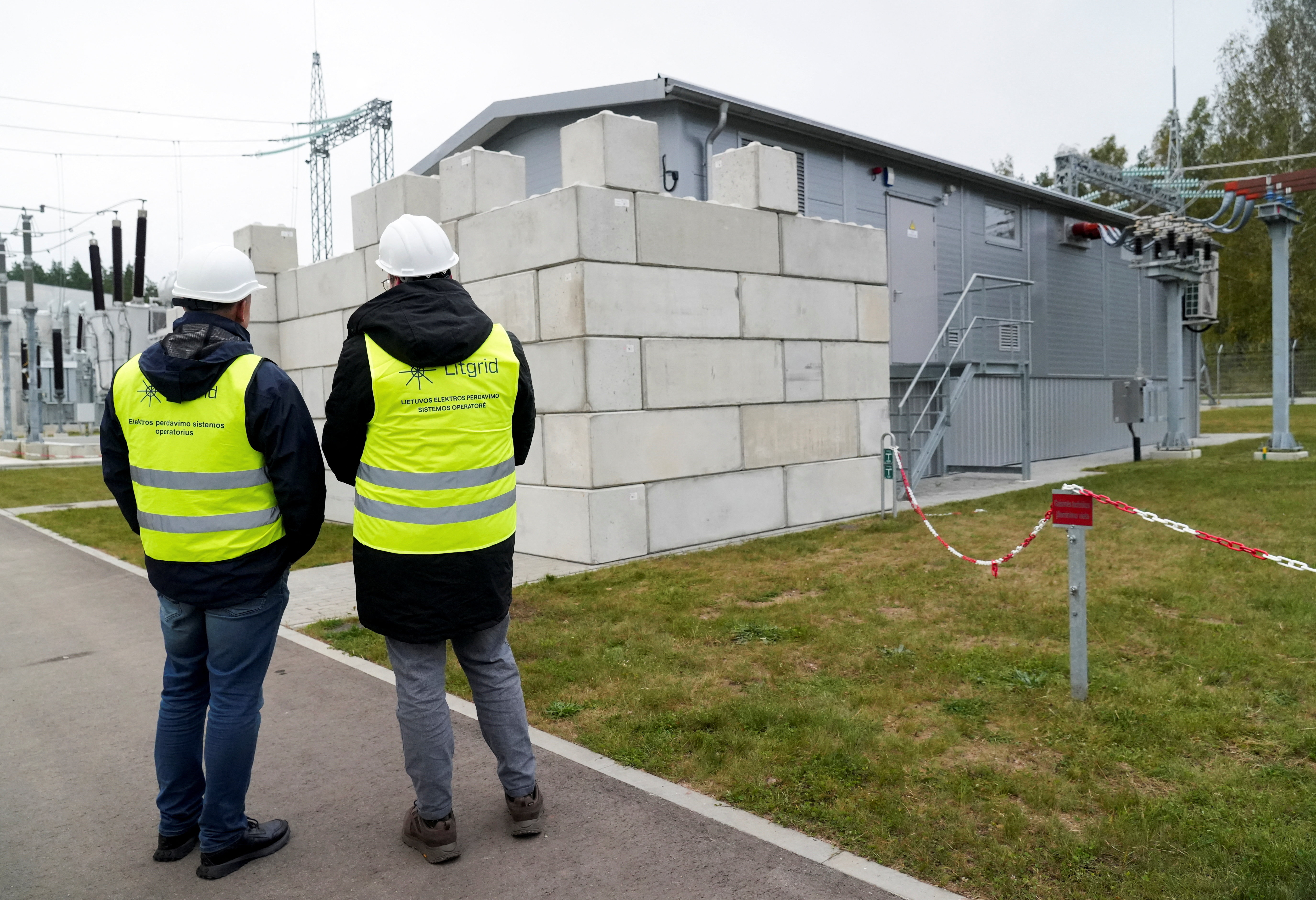 Lithuanian power grid operator Litgrid instals physical barriers around substations to defend their systems