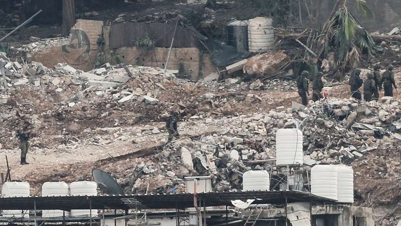 Israeli army operation in Jenin