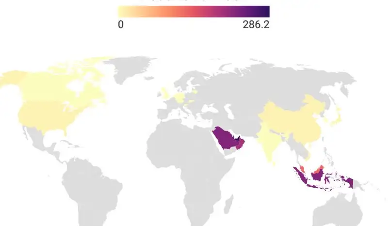 Australia relies on Middle East and Southeast Asia for urea imports