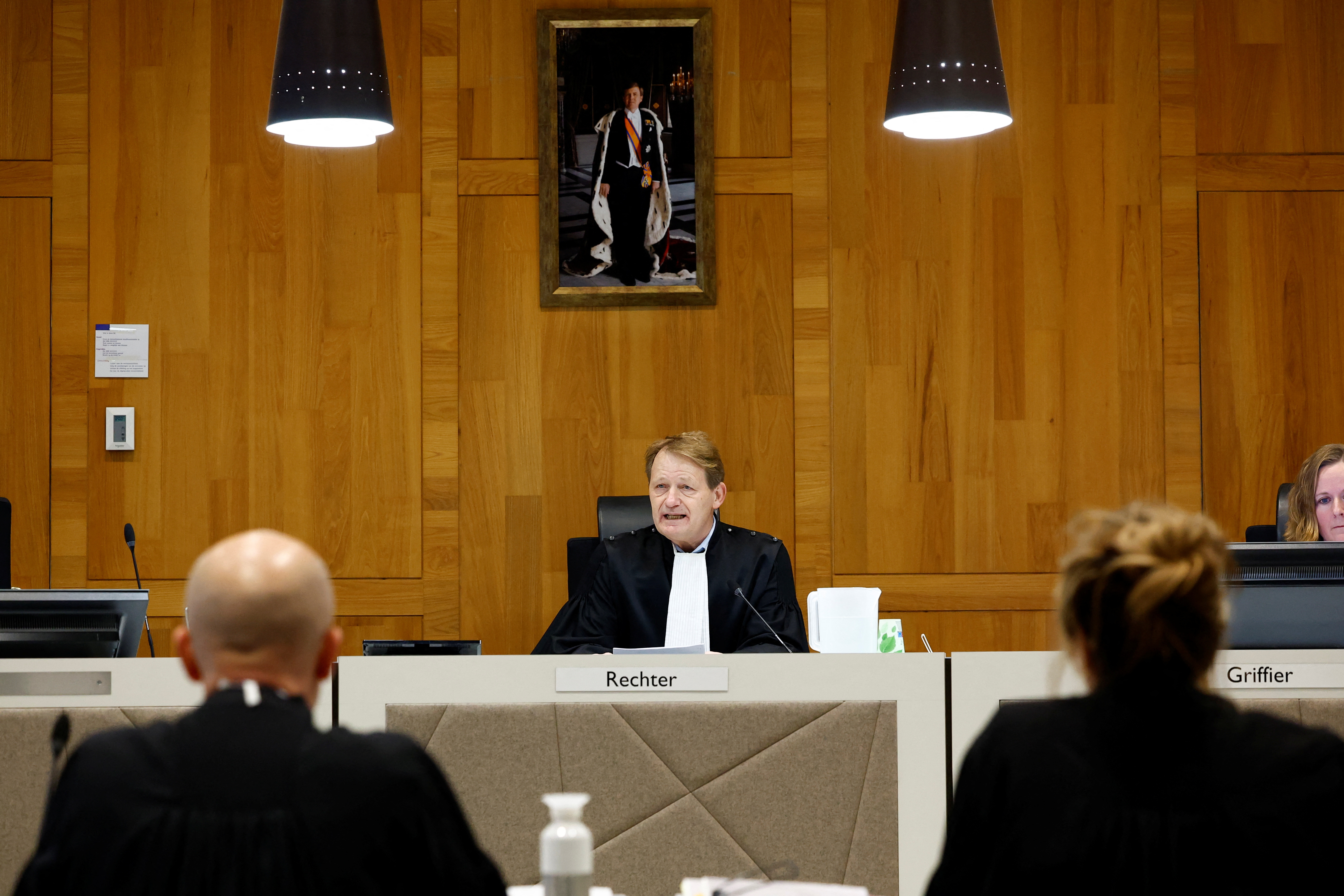 Court hears war crimes case against Dutch state over Israeli jet parts, in The Hague