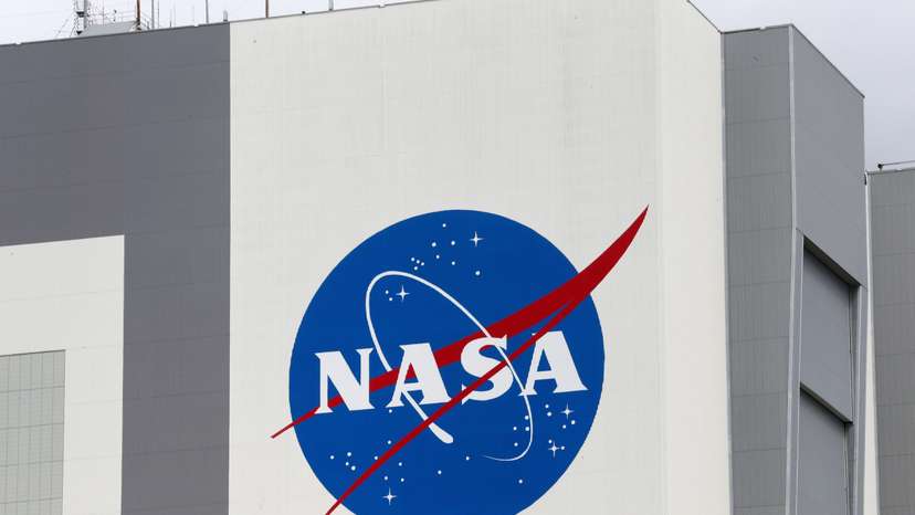 Astronauts arrive before launch to the International Space Station, in Cape Canaveral