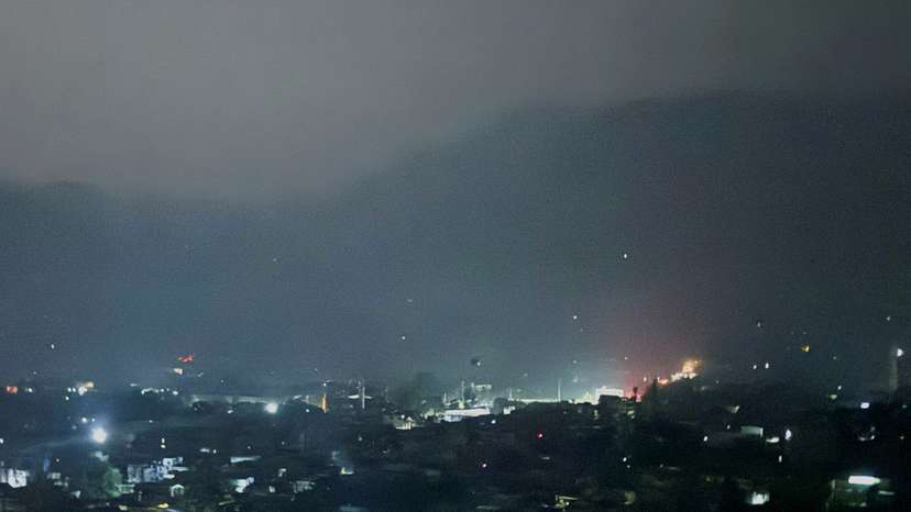 A city view of Muzaffarabad
