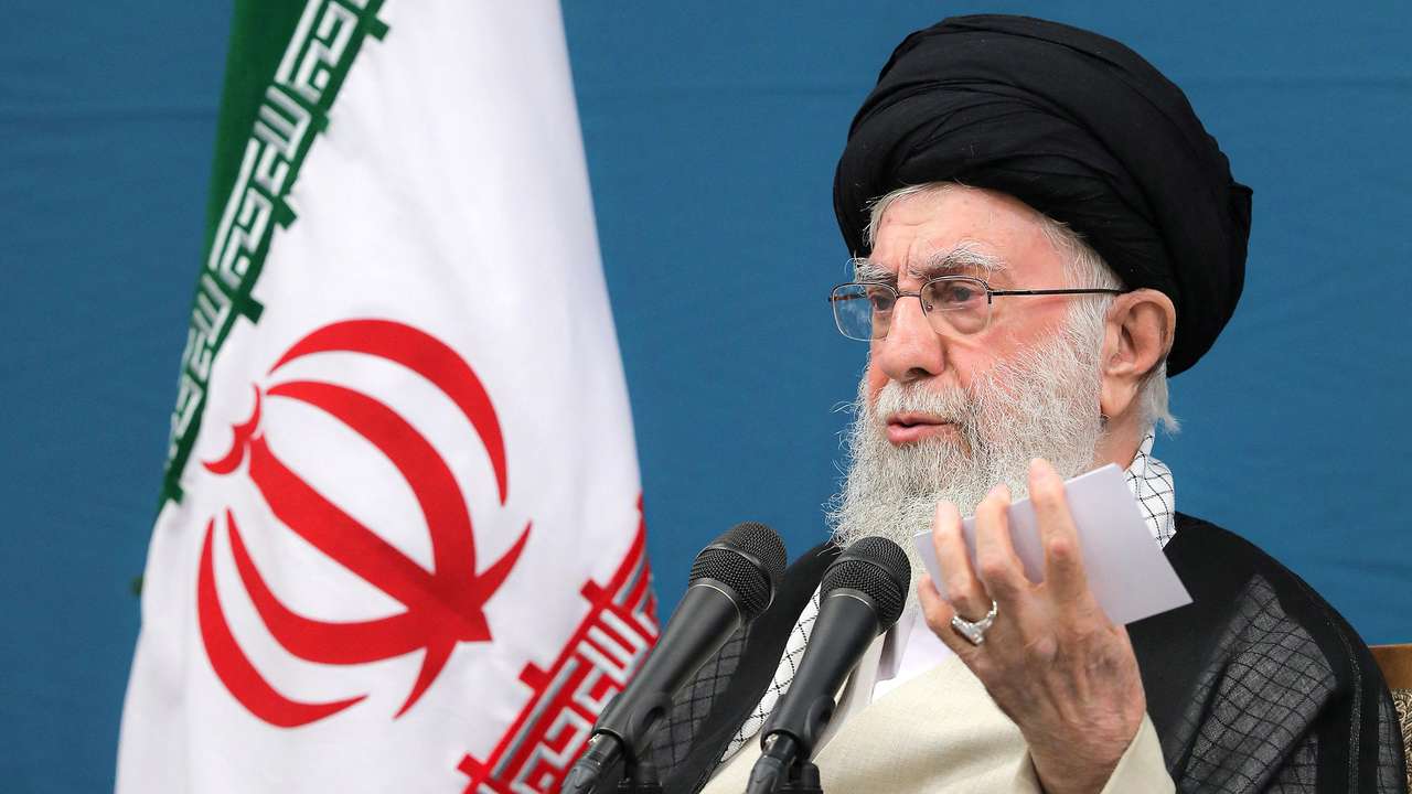 Iran's Supreme Leader Khamenei meets Iran's president Pezeshkian and his cabinet, in Tehran