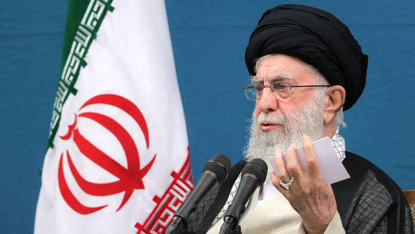 Iran's Supreme Leader Khamenei meets Iran's president Pezeshkian and his cabinet, in Tehran